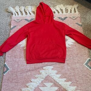 Junior Red Hoodie worn once